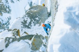 Eis-Couloirs und Nordwände Chamonix mit Bergführer